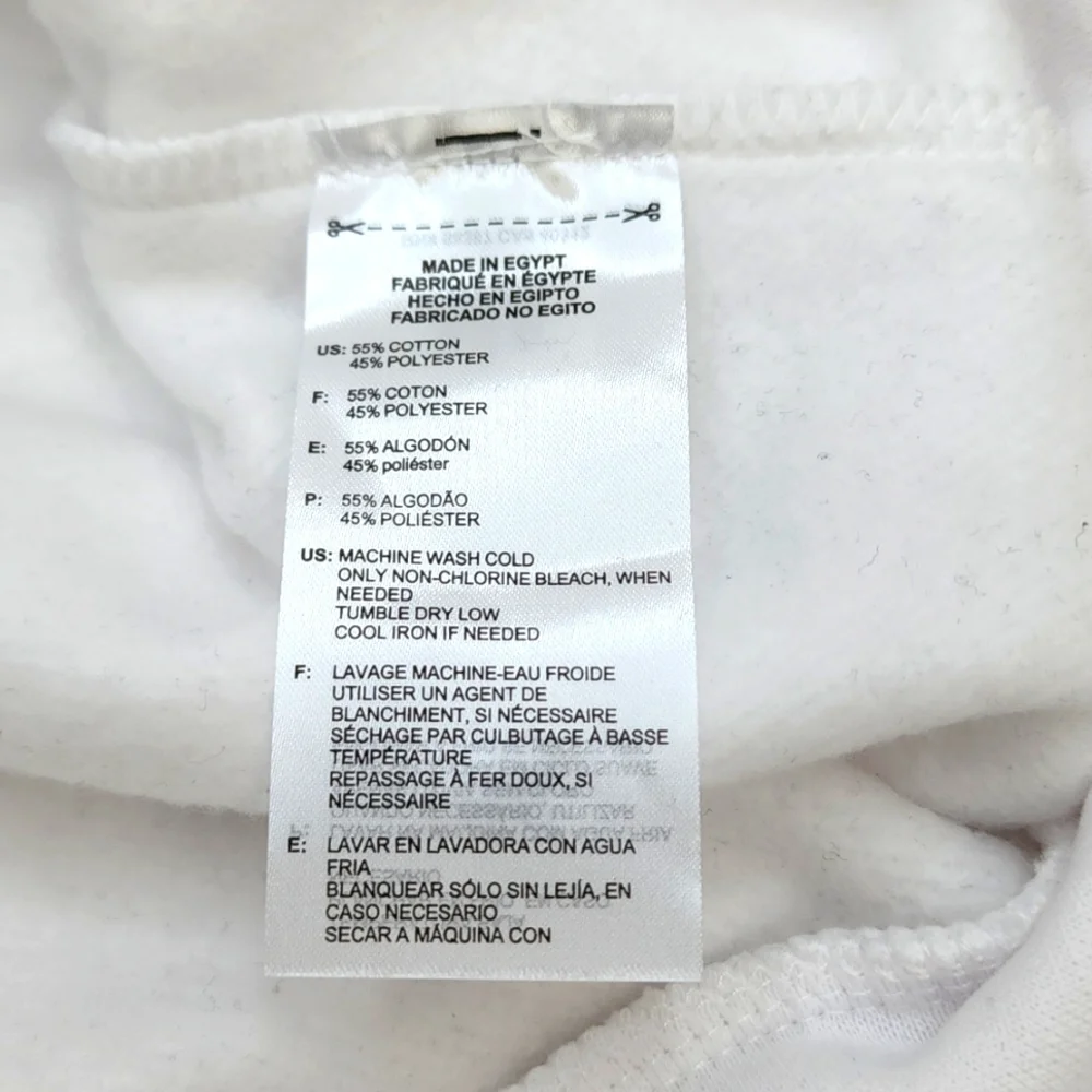 ADIDAS GOLF WHITE SWEATSHIRT WITH HOODIE - Picture 7 of 9